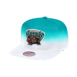 Czapka typu snapback Mitchell & Ness Color Fade Vancouver Grizzlies. Białe czapki męskie Mitchell & Ness, bez wzorów. Za 218.50 zł.
