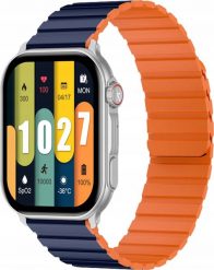 Smartwatch Kieslect KS Pro Czarno-pomarańczowy (YFT2056EU). Brązowe zegarki smartwatch KIESLECT. Za 377.86 zł.