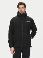 Adidas Kurtka outdoor Terrex Multi 2L RAIN.RDY JN8804 Czarny Regular Fit. Czarne kurtki outdoor męskie ADIDAS, l, bez wzorów, z syntetyku, bez kaptura, outdoorowe. Za 529.99 zł.