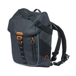 Plecak Rowerowy Miles Tarpaulin 17 Litrów 31 X 17 X 44 Cm - Czarny/Pomarańczowy. Brązowe plecaki męskie BASIL, bez wzorów. Za 419.50 zł.