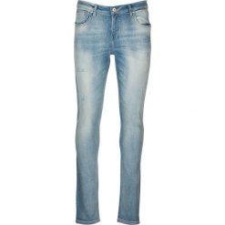 Dżinsy "Smarty" - Super Skinny fit - w kolorze błękitnym. Niebieskie jeansy męskie Denim Special, z aplikacjami, klasyczne. W wyprzedaży za 144.95 zł.