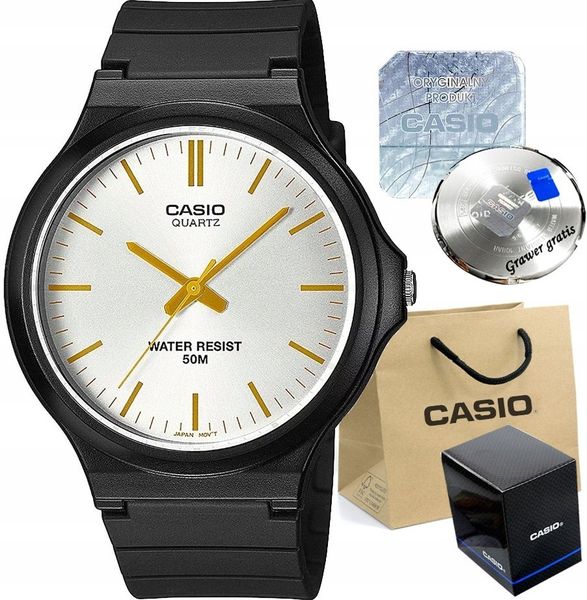 Zegarek Casio Zegarek męski TARRO-7E3 z GRAWEREM. Zegarki męskie Casio. Za 159.00 zł.