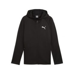 Puma Bluza Evostripe Warm Fz Dk 68170301. Czarne bluzy nierozpinane męskie Puma, l, bez wzorów, bez ramiączek, bez kaptura. Za 263.99 zł.