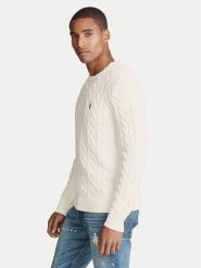 Polo Ralph Lauren Sweter 710775885024 Écru Regular Fit. Kardigany męskie Polo Ralph Lauren, l, bez wzorów, z bawełny, bez ramiączek. Za 839.99 zł.