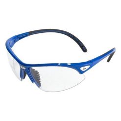 Okulary ochronne do squasha Dunlop Protective Eyewear Comp Players. Niebieskie okulary przeciwsłoneczne męskie Dunlop, bez wzorów, sportowe. Za 141.50 zł.
