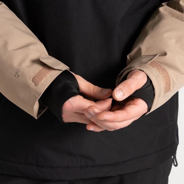 Kurtka narciarska męska Dare2b Freeride Overhead anorak. Brązowe kurtki narciarskie i snowboardowe męskie Dare 2B, na zimę, m, bez wzorów, z poliesteru, bez kaptura, narciarskie. Za 524.70 zł.