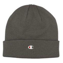 Czapka Unisex Dla Dorosłych. Szare czapki męskie CHAMPION, na zimę, bez wzorów. Za 98.99 zł.