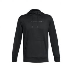 Bluza sportowa męska Under Armour Fleece Graphic Hd. Czarne bluzy nierozpinane męskie Under Armour, m, bez wzorów, z kapturem. Za 398.00 zł.