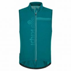 Męska kamizelka rowerowa Kilpi FLOW-M. Niebieskie kurtki softshell męskie Kilpi, m, bez wzorów, z nylonu, bez kaptura, trekkingowe. Za 179.35 zł.