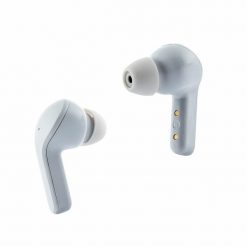 Słuchawki bezprzewodowe z etui ładującym InnovaGoods. Szare słuchawki bluetooth InnovaGoods. W wyprzedaży za 135.99 zł.