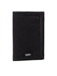 Vans Portfel Mn Slipped VN000C32BLK1 Czarny. Czarne portfele męskie Vans, bez wzorów, z materiału. Za 79.99 zł.