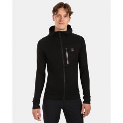 Stylowa i wygodna bawełniana bluza z kapturem Kilpi BALU-M. Czarne bluzy nierozpinane męskie Kilpi, m, bez wzorów, z bawełny, eleganckie, bez ramiączek, z kapturem. Za 267.13 zł.
