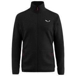 Polar Salewa Puez Cammino. Czarne bluzy z polaru męskie Salewa, m, bez wzorów, z polaru, sportowe, bez ramiączek, bez kaptura. Za 414.00 zł.
