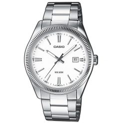 Zegarek męski Casio MTP-1302PD-7A1VEF, Quartz, 39mm, 5ATM. Białe zegarki męskie Casio. Za 233.15 zł.