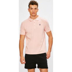 Fila - Polo. Szare koszulki polo męskie Fila, z bawełny, polo, z krótkim rękawem. W wyprzedaży za 139.90 zł.