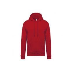Bluza z kapturem Kariban. Czerwone bluzy z kapturem męskie KARIBAN, m, bez wzorów, z kapturem. Za 175.00 zł.