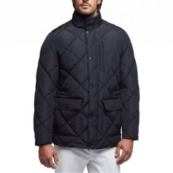 Kurtka GEOX W CAMEI MID JKT Niebieski. Niebieskie kurtki męskie Geox, m, bez wzorów, z tkaniny, casualowe, bez ramiączek, bez kaptura. Za 683.99 zł.