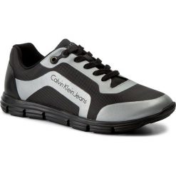 Sneakersy CALVIN KLEIN JEANS - Morris S0502 Black/Silver. Czarne buty sportowe na co dzień męskie Calvin Klein Jeans, z jeansu. Za 509.90 zł.