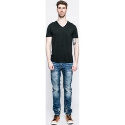 Blend - Jeansy. Niebieskie jeansy męskie Blend, bez wzorów, z bawełny, z obniżonym stanem. W wyprzedaży za 119.90 zł.