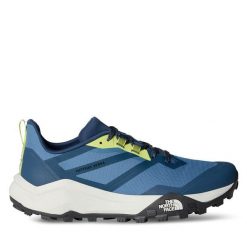Trekkingi The North Face. Niebieskie buty trekkingowe męskie The North Face, bez wzorów, bez zapięcia, trekkingowe. Za 389.99 zł.