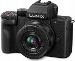 Aparat Panasonic Lumix G100D + G Vario 12-32mm f/3.5-5.6 ASPH. Mega O.I.S. (DC-G100DKEGK). Bezlusterkowce PANASONIC. Za 2,776.52 zł.