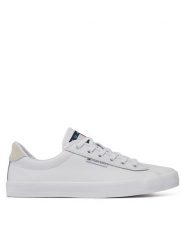 Tommy Jeans Sneakersy Th Central Cc And Coin Biały. Białe buty sportowe na co dzień męskie Tommy Jeans, m, bez wzorów, z jeansu, bez ramiączek, bez kaptura. Za 219.99 zł.