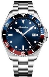 Zegarek męski Adriatica A8347.T195QR srebrny. Szare zegarki męskie Adriatica, srebrne. Za 980.00 zł.