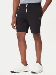 BOSS Szorty sportowe Zone 50543091 Czarny Regular Fit. Czarne szorty sportowe męskie Boss, bez wzorów, z syntetyku, sportowe. Za 469.99 zł.