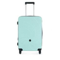 Walizka średnia Semi Line. Zielone walizki męskie Semi-line, bez wzorów, średnie. Za 189.99 zł.