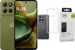 Smartfon Motorola Moto G15 8/128GB Zielony (PB6E0016PL) + Etui Clear Case. Zielone smartfony Motorola. Za 432.00 zł.