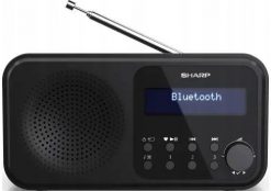 Radio Sharp Radioodbiornik przenośny Sharp Tokyo DR-P421 BK Radio DAB+ Bluetooth Czarny. Czarne radia SHARP. Za 290.40 zł.