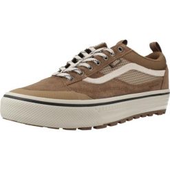 Buty VANS MTE OLD SKOOL WATERPROOF Brązowy. Brązowe buty trekkingowe męskie Vans, bez wzorów, ze skóry, bez zapięcia, trekkingowe. Za 595.66 zł.
