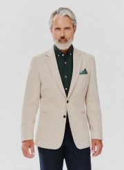 PAKO LORENTE – Casualowa marynarka męska w kolorze. Brązowe marynarki męskie Pako Lorente, m, bez wzorów, z dzianiny. Za 399.99 zł.