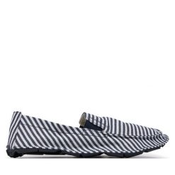 Półbuty Vibram Fivefingers. Niebieskie codzienne półbuty męskie Vibram Fivefingers, bez wzorów, bez obcasa, bez zapięcia. Za 349.99 zł.
