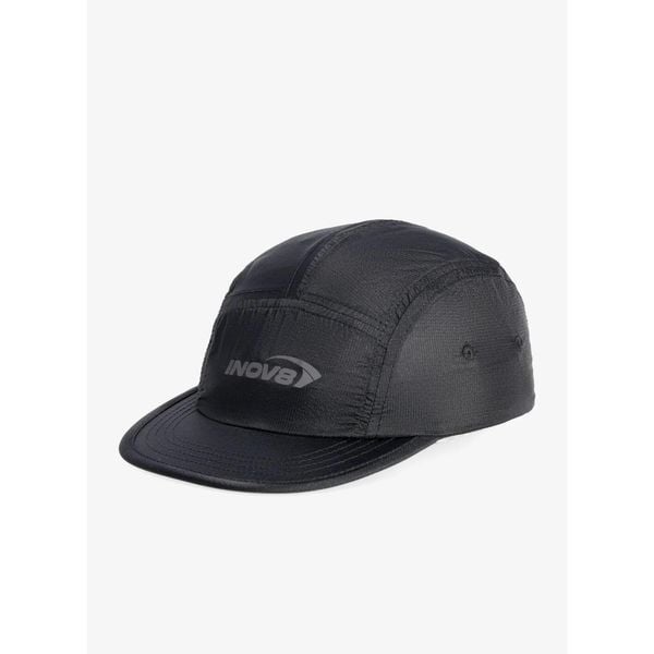 Czapka do biegania Inov-8 Airlite Cap. Czarne czapki męskie Inov-8, bez wzorów, sportowe. Za 115.49 zł.