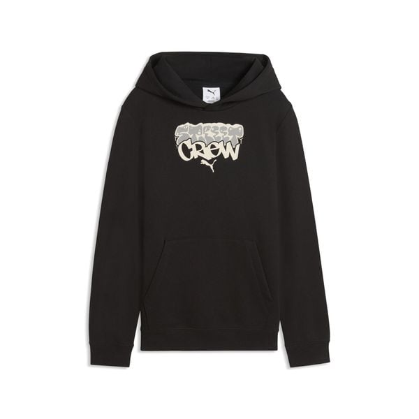 Młodzieżowa bluza z kapturem MID 90s PUMA. Czarna bluzy nierozpinane męskie Puma, m, bez wzorów, z kapturem. Za 188.99 zł.