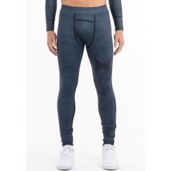 Legginsy o dopasowanym kroju Tapout Mapleton. Czarne legginsy męskie TAPOUT, bez wzorów, na jogę i pilates. Za 215.50 zł.