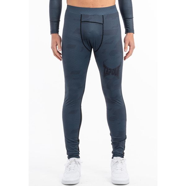 Legginsy o dopasowanym kroju Tapout Mapleton. Czarne legginsy męskie TAPOUT, bez wzorów, na jogę i pilates. Za 215.00 zł.