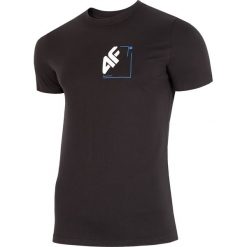 T-shirt męski TSM003 - głęboka czerń. T-shirty męskie marki 4f. Za 44.99 zł.