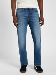 LEE MĘSKIE SPODNIE JEANSOWE LEE LEE X STRAIGHT CARZI 112358000. Jeansy męskie Lee, bez wzorów, z jeansu. Za 199.99 zł.