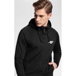 Bluza funkcyjna męska 4Hills BLMF200A - głęboka czerń. Bluzy rozpinane męskie marki 4f. Za 199.99 zł.