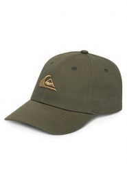 Quiksilver Czapka z daszkiem QS-M3-002-SS25 Zielony. Zielone czapki męskie Quiksilver, bez wzorów, z bawełny. Za 79.99 zł.