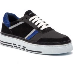 Sneakersy EMPORIO ARMANI - X4X262 XL760 C267 Black/Silver/Blue/Bl. Buty sportowe na co dzień męskie marki Emporio Armani. W wyprzedaży za 569.00 zł.