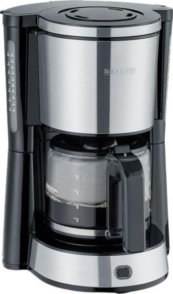 Severin Severin KA 4823 srebrno-czarny. Czarne ekspresy przelewowe SEVERIN. Za 197.54 zł.