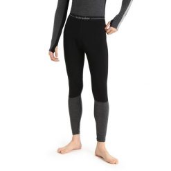 Legginsy Termiczne Męskie Icebreaker ZoneKnit 200 Leggings. Czarne bielizna termoaktywna męska Icebreaker, m, bez wzorów, narciarskie. W wyprzedaży za 443.55 zł.