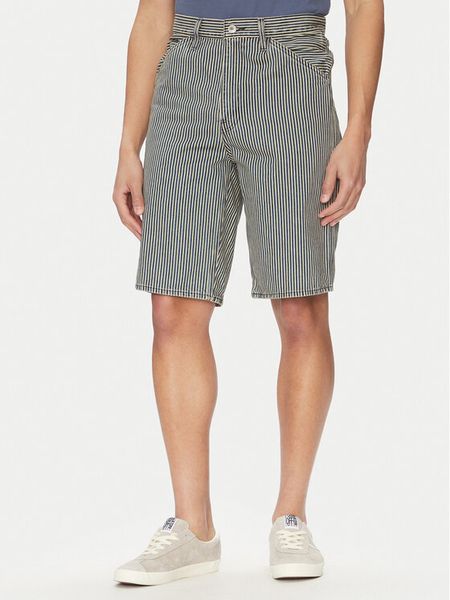 Levi's® Szorty jeansowe 568™ 001K8-0002 Czarny Loose Fit. Czarne szorty męskie bez wzorów, z bawełny. Za 169.99 zł.