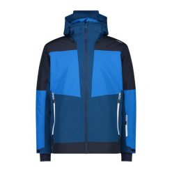 Kurtka narciarska CMP Fix. Niebieskie kurtki narciarskie i snowboardowe męskie CMP, na zimę, m, bez wzorów, bez kaptura, narciarskie. Za 918.50 zł.