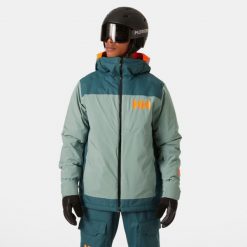 Kurtka narciarska Helly Hansen Powdreamer 2.0. Zielone kurtki narciarskie i snowboardowe męskie Helly Hansen, na zimę, m, bez wzorów, bez kaptura, narciarskie. W wyprzedaży za 1,243.50 zł.