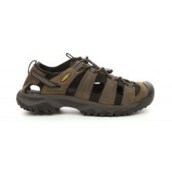 Buty do chodzenia męskie Keen Targhee Iii. Brązowe buty trekkingowe męskie Keen, bez wzorów, z materiału, sportowe, bez obcasa, bez zapięcia. W wyprzedaży za 413.05 zł.