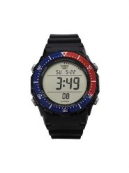 Casio Zegarek Sport AE-1700H-1A2VEF Czarny. Czarne, cyfrowe zegarki męskie Casio, z syntetyku. Za 249.99 zł.